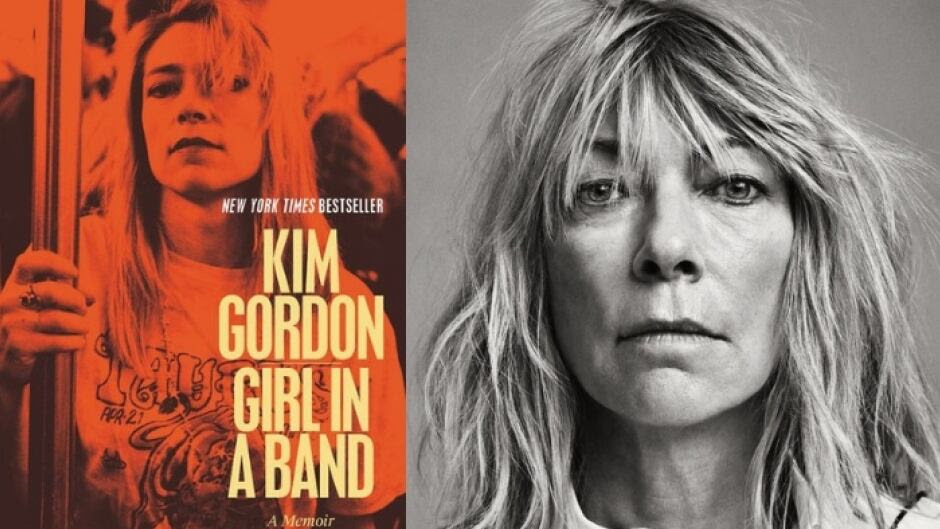 kim gordon girl in a band