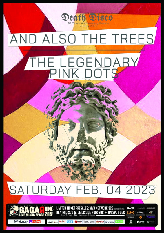 death disco 10 years and also the trees the legendary pink 2023
