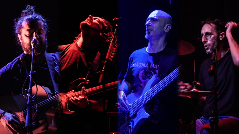 Jon Voyager band live pics by Manos Georgiou