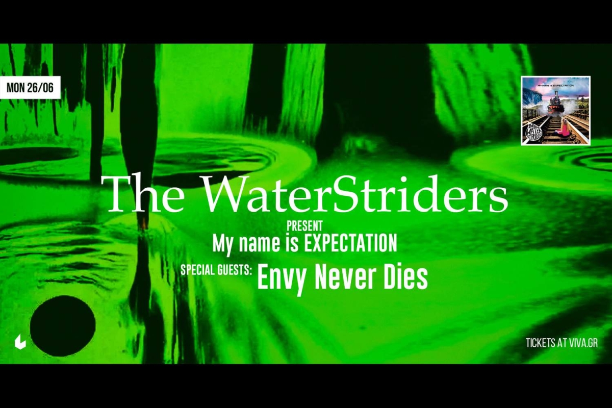The Water Striders w/ special guests: Envy Never Dies Live at six d.o.g.s, Δευτέρα 26 Ιουνίου 2023