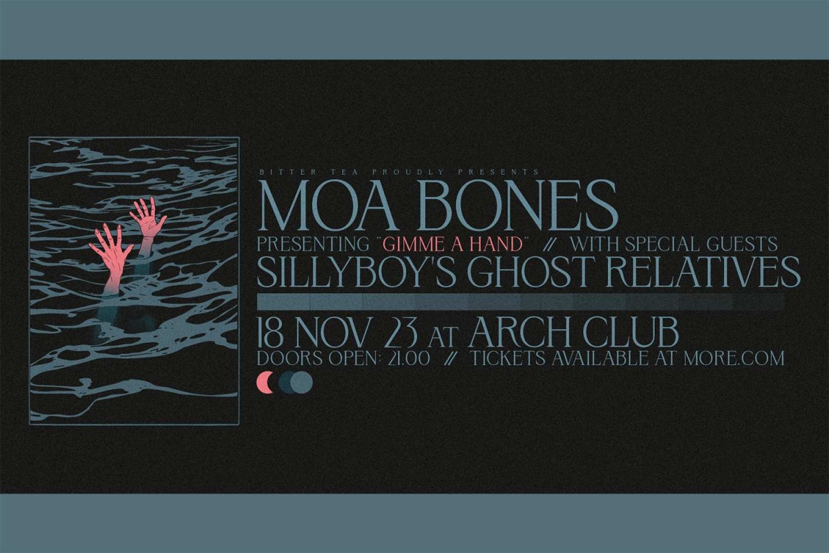 MOA BONES - GIMME A HAND | Ακούστε το νέο του άλμπουμ | Live Παρουσίαση - 18.11 @ Arch
