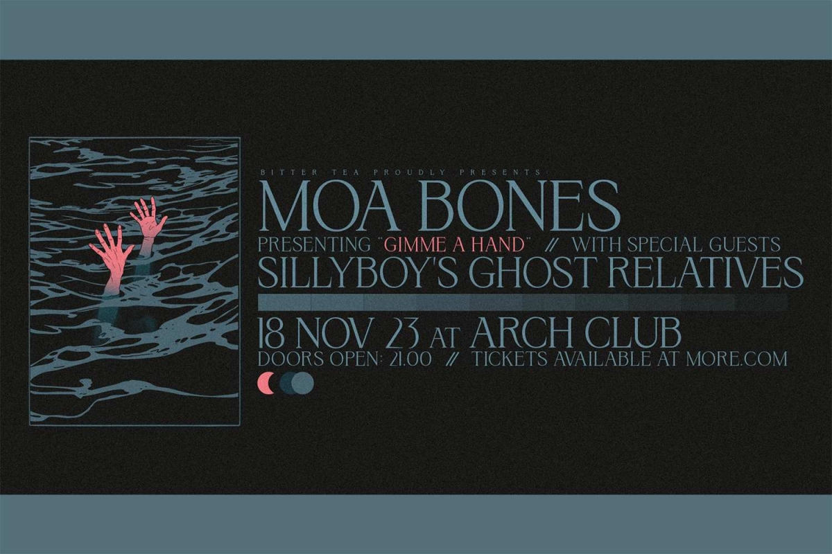 MOA BONES - GIMME A HAND | Ακούστε το νέο του άλμπουμ | Live Παρουσίαση - 18.11 @ Arch