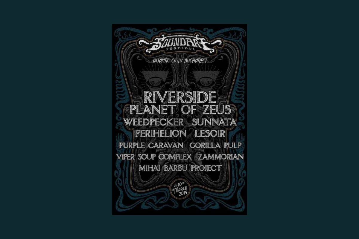 Riverside, Planet of Zeus and many more @ Soundart Festival - Bucharest, 8-10/3/2019