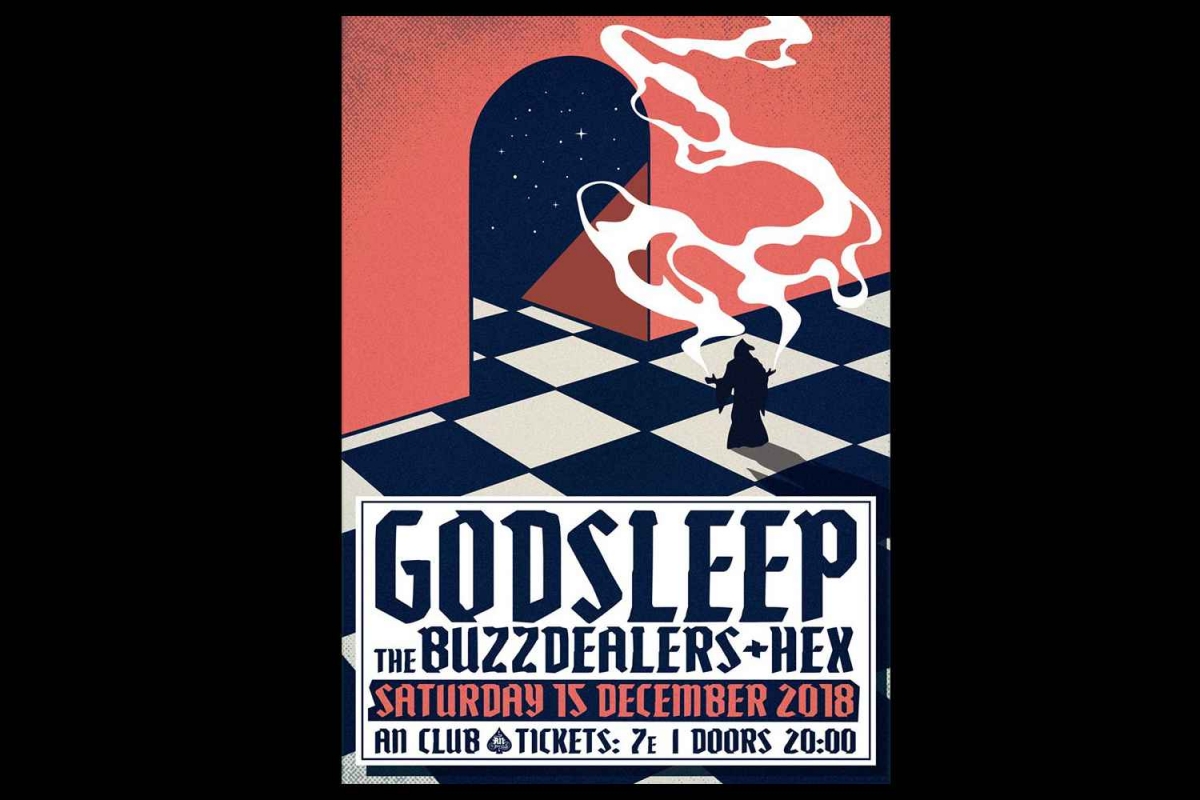 Οι Godsleep παρουσιάζουν ζωντανά το Coming Of Age στο Αν, Σάββατο 15/12/2018