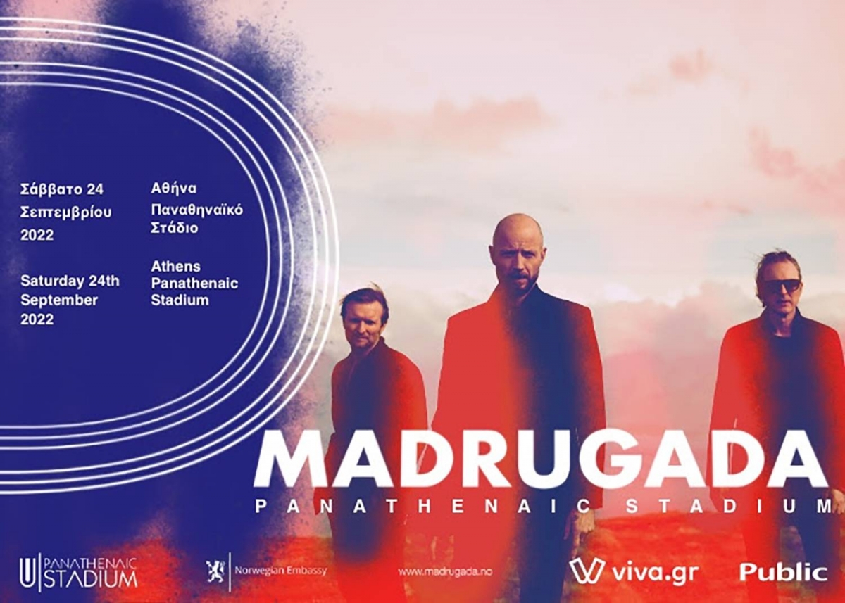 MADRUGADA | Σάββατο 24 Σεπτεμβρίου 2022 | Παναθηναϊκό Στάδιο, Αθήνα