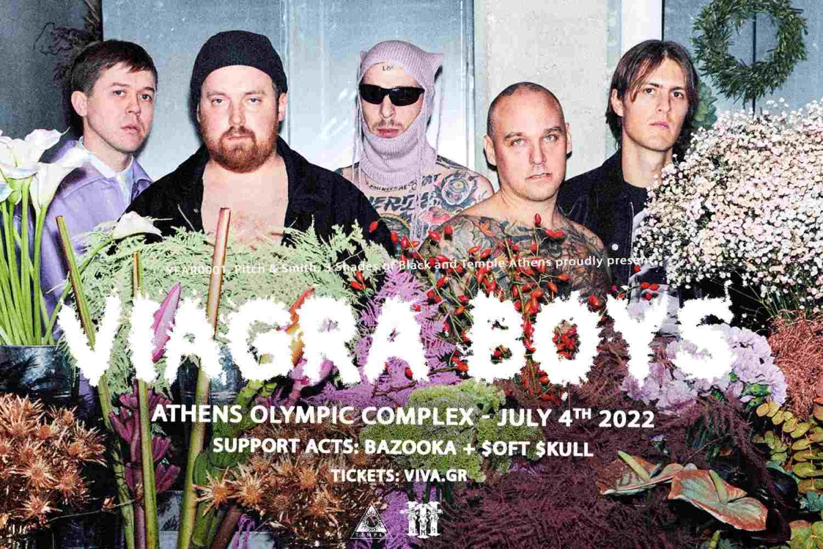 Viagra Boys live στην Αθήνα: Μεταφέρεται στο ΟΑΚΑ. Μαζί τους οι Bazooka και οι Soft Skull