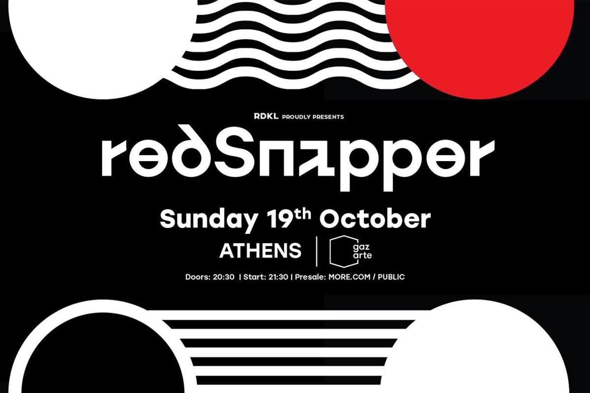 Τον Οκτώβριο οι Red Snapper στην Αθήνα!