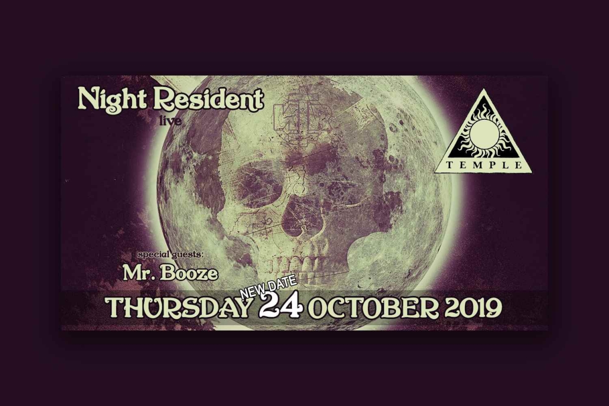 Οι Night Resident παρουσιάζουν το ντεμπούτο τους στο Temple στις 24/10! Μαζί τους οι Mr. Booze