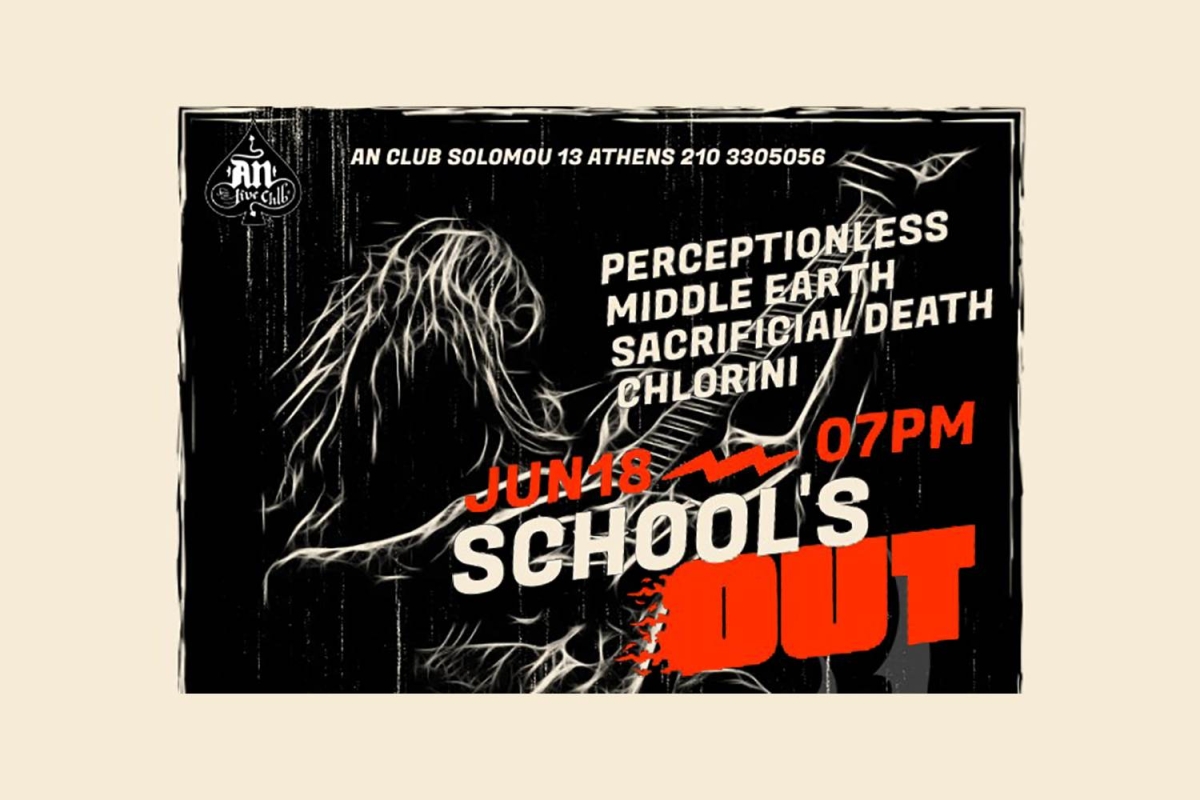 School&#039;s Out Fest: Sacrificial Death x Chlorini x Perceptionless x Middle Earth live @ An club! 18.06.2022