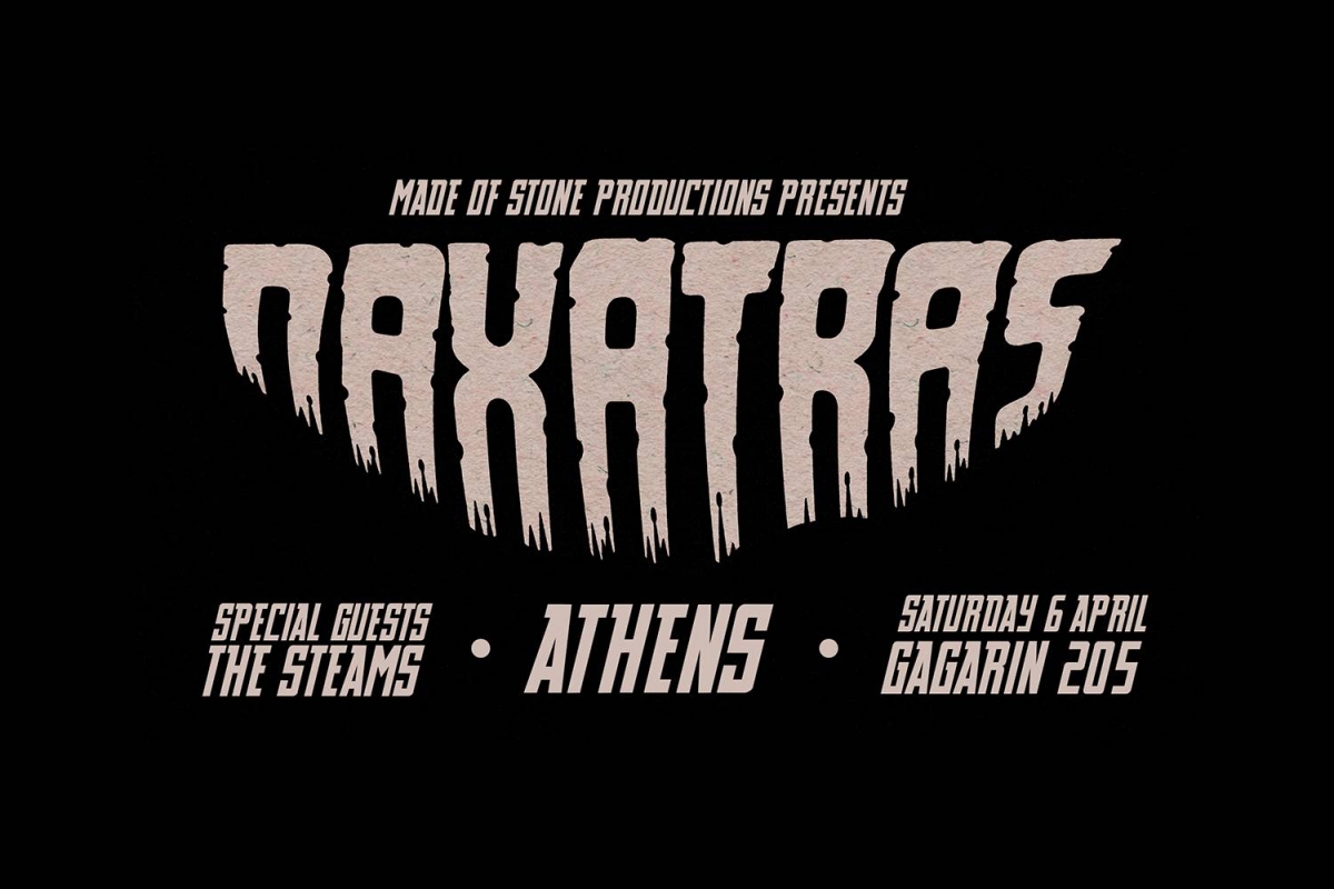 Οι Naxatras σε ελληνική περιοδεία την Άνοιξη!
