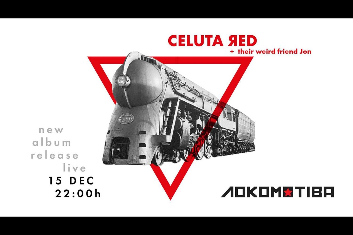 Celuta Red Album Release Live στο Locomotiva Bar, Σάββατο 15/12/2018