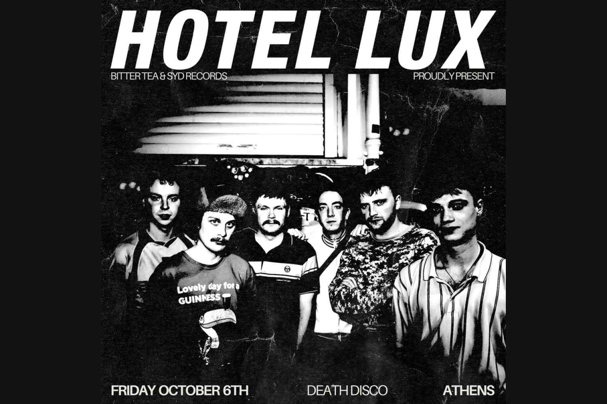 Hotel Lux (UK) Live at Death Disco, Παρασκευή 6 Οκτωβρίου! Μαζί τους οι Royal Arch