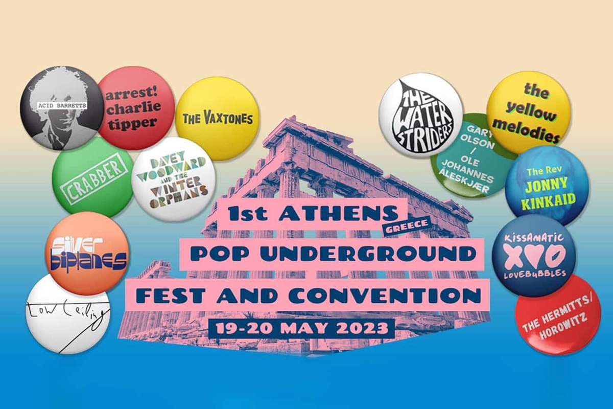 1st Athens Pop Undergound Fest &amp; Convention // 19 - 20 Μαΐου στο Half Note &amp; Tiki Bar