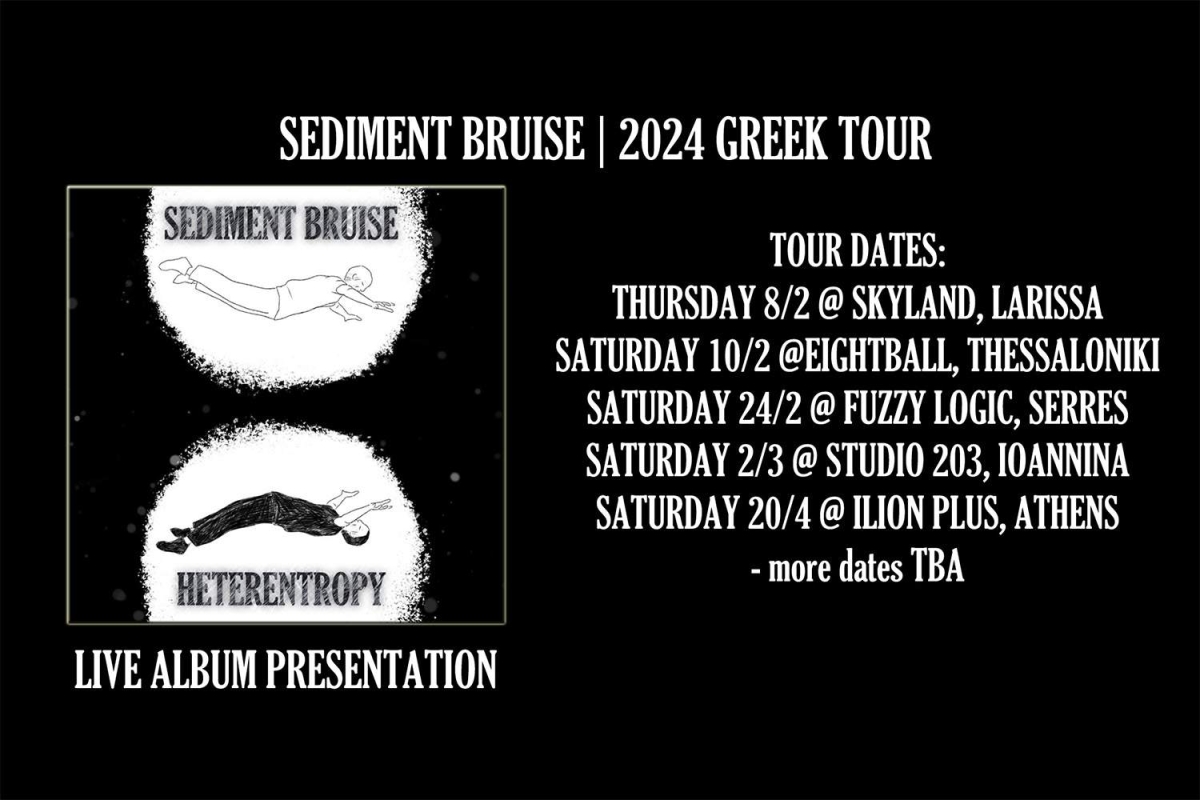 Sediment Bruise | 2024 Greek Tour - Heterentropy (EP) Live album presentation