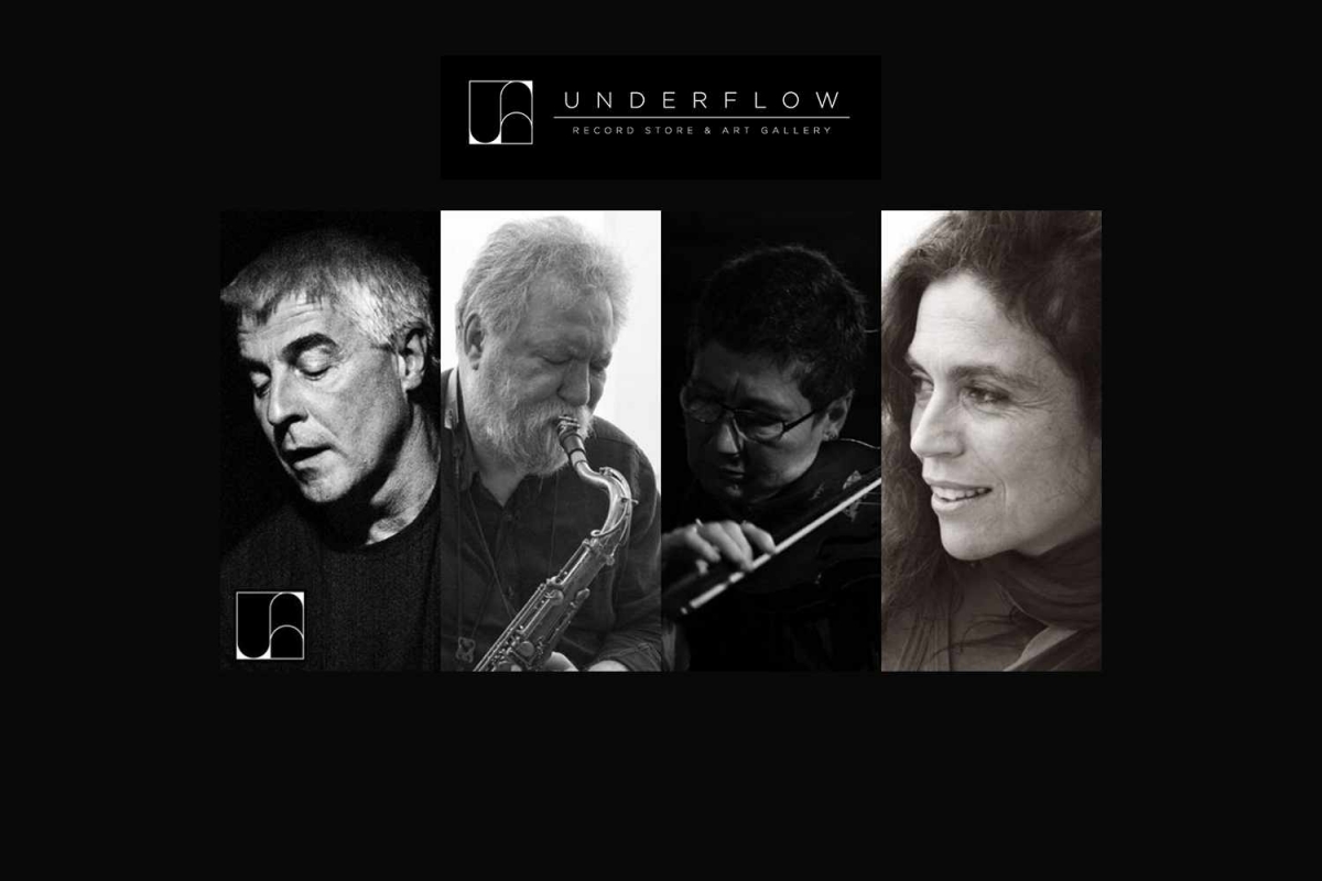 Maya Homburger, Barry Guy, Evan Parker &amp; Savina Yannatou στο Underflow, την Παρασκευή 19/4