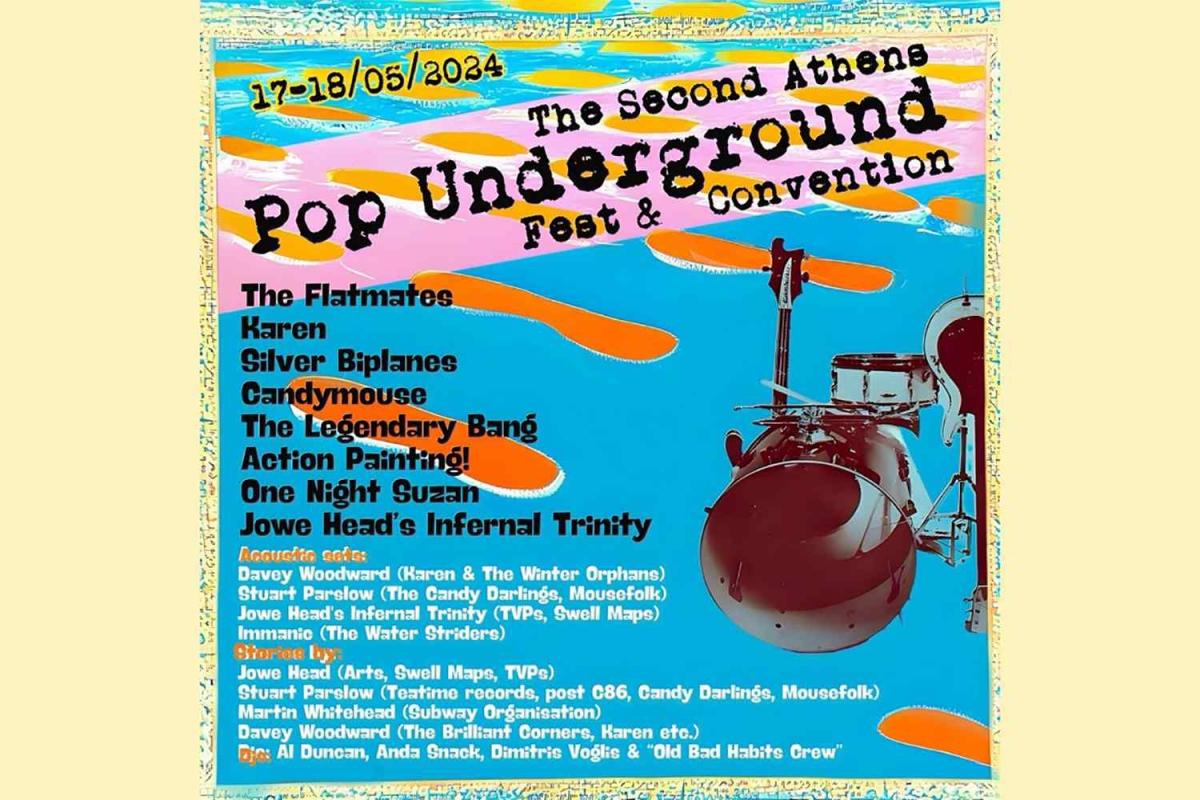 To 2o Athens Underground Pop Fest And Convention είναι γεγονός! Παρασκευή 17 &amp; Σάββατο 18 Μαΐου, στο Half Note Jazz Club &amp; το Tiki Bar!