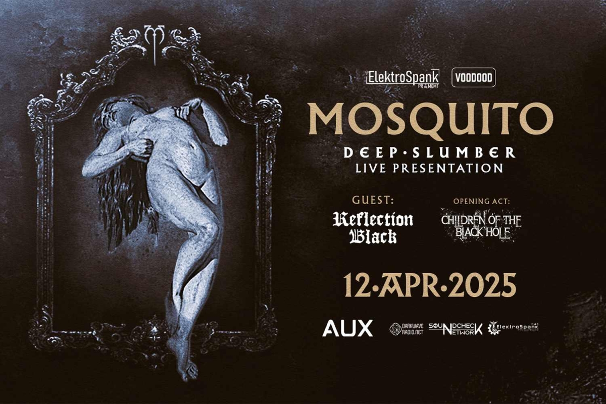 MOSQUITO (GR), &quot;DEEP SLUMBER&quot; LIVE PRESENTATION w/ REFLECTION BLACK (GR) &amp; CHILDREN OF THE BLACK HOLE (GR) - Σάββατο 12 Απριλίου - AUX CLUB