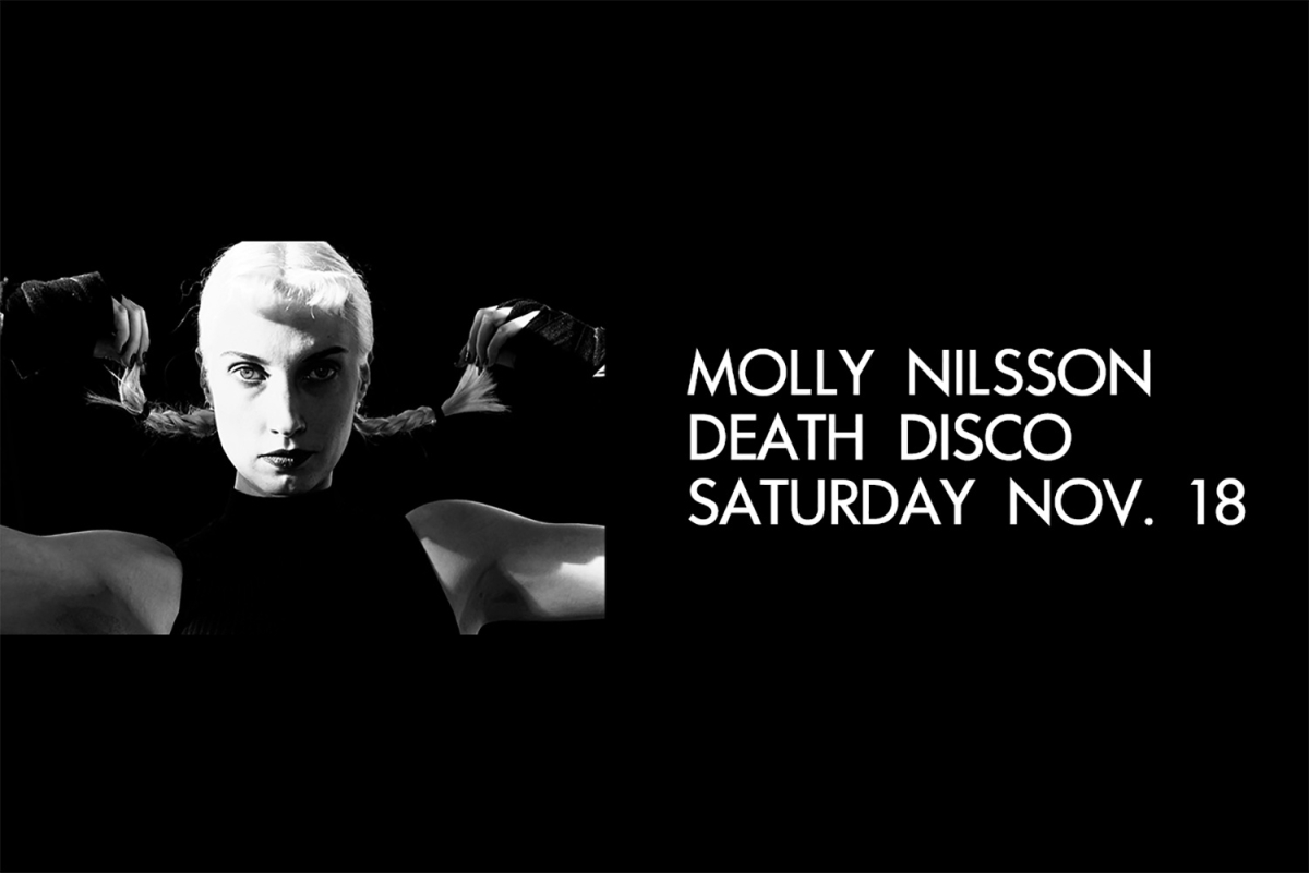 Molly Nilsson LIVE  at Death Disco, SAT.18.11.2023. Support act: Katscenes