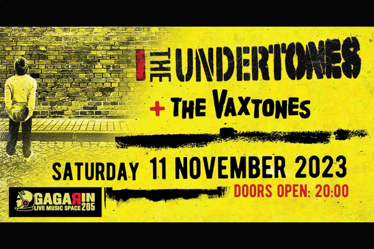THE UNDERTONES - Το θρυλικό punk συγκρότημα για πρώτη φορά στην Αθήνα, Σάββατο 11 Νοεμβρίου στο Gagarin! Opening Act: The Vaxtones!