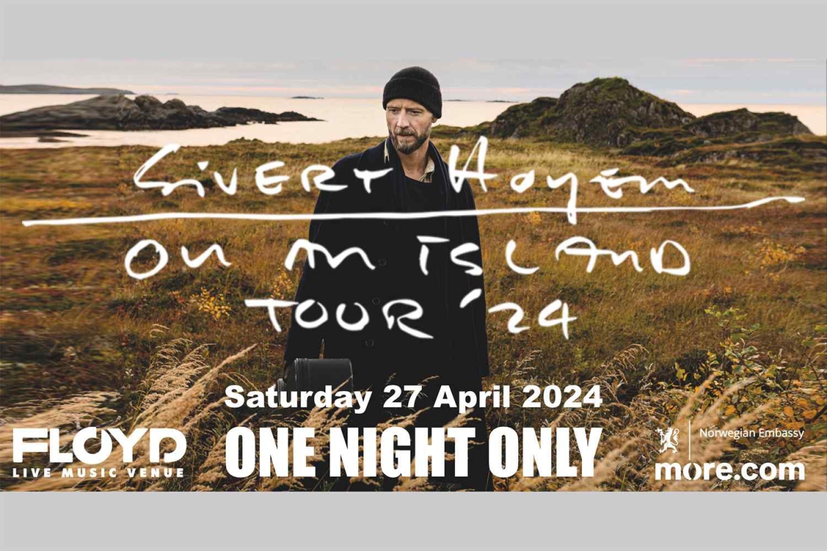 Sivert Hoyem | One Night Only| Σάββατο 27 Απριλίου | Floyd Live Music Venue