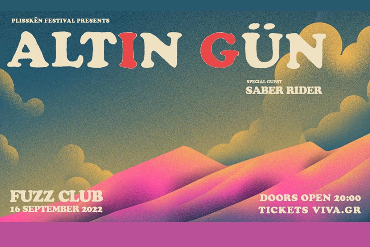 Altın Gün live in Athens, Παρασκευή 16 Σεπτεμβρίου 2022 στο Fuzz Live Music Club
