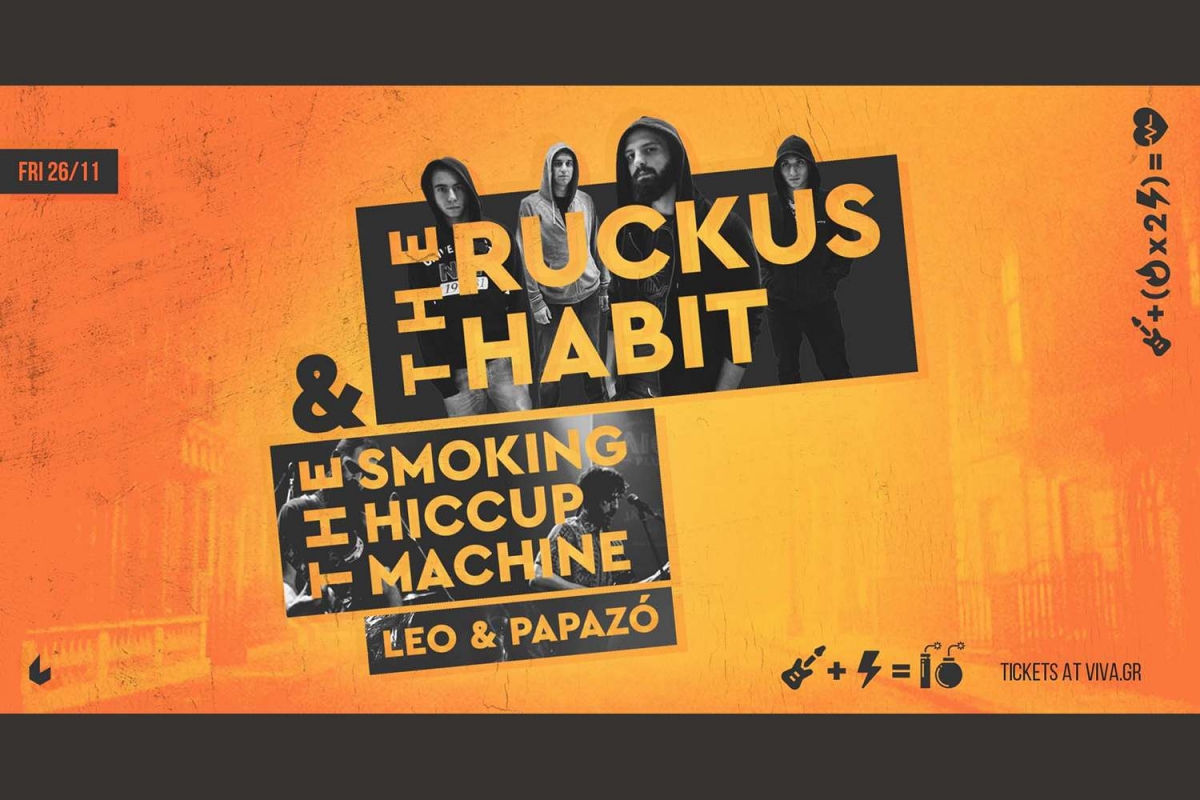 The Ruckus Habit | The Smoking Hiccup Machine | Leo &amp; Papazó live at six dogs | Friday 26.11.2021