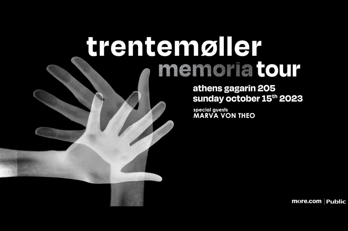 Ο Trentemoller ζωντανά στην Αθήνα στις 15 Οκτωβρίου! Special Guests: Marva Von Theo