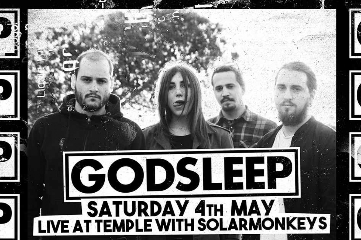 Οι Godsleep επιστρέφουν στην Αθήνα, στο Temple, Σάββατο 4/5/2019