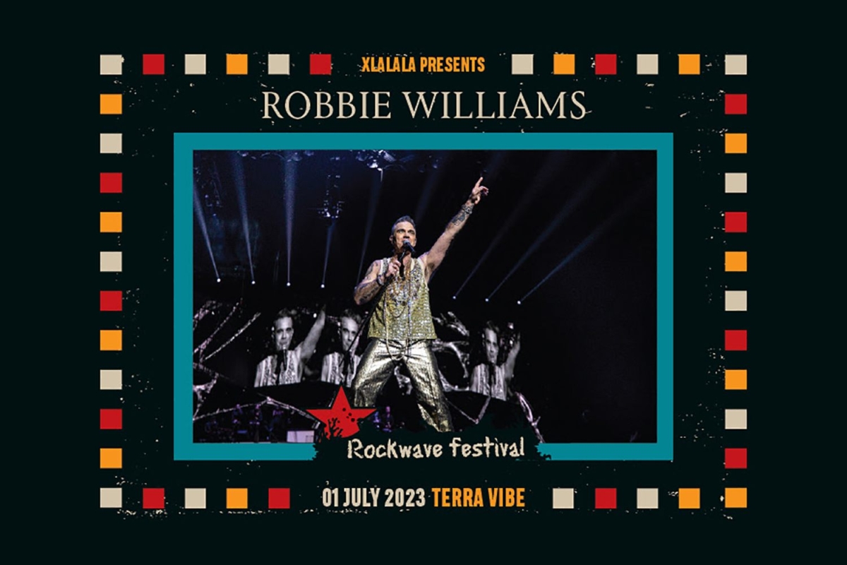 ROBBIE WILLIAMS @ ROCKWAVE FESTIVAL 2023 | 1 Ιουλίου 2023 | TerraVibe