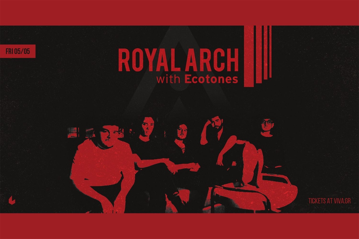 ROYAL ARCH Live | Παρασκευή 5 Μαΐου @ six d.o.g.s. Opening Act: Ecotones